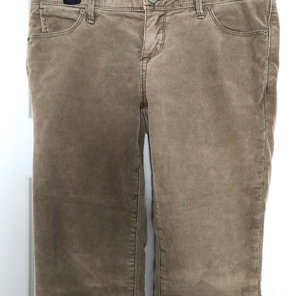 Free people corduroy pants tapered leg women’s size 26 brown/tan waist 32” - Picture 2 of 9